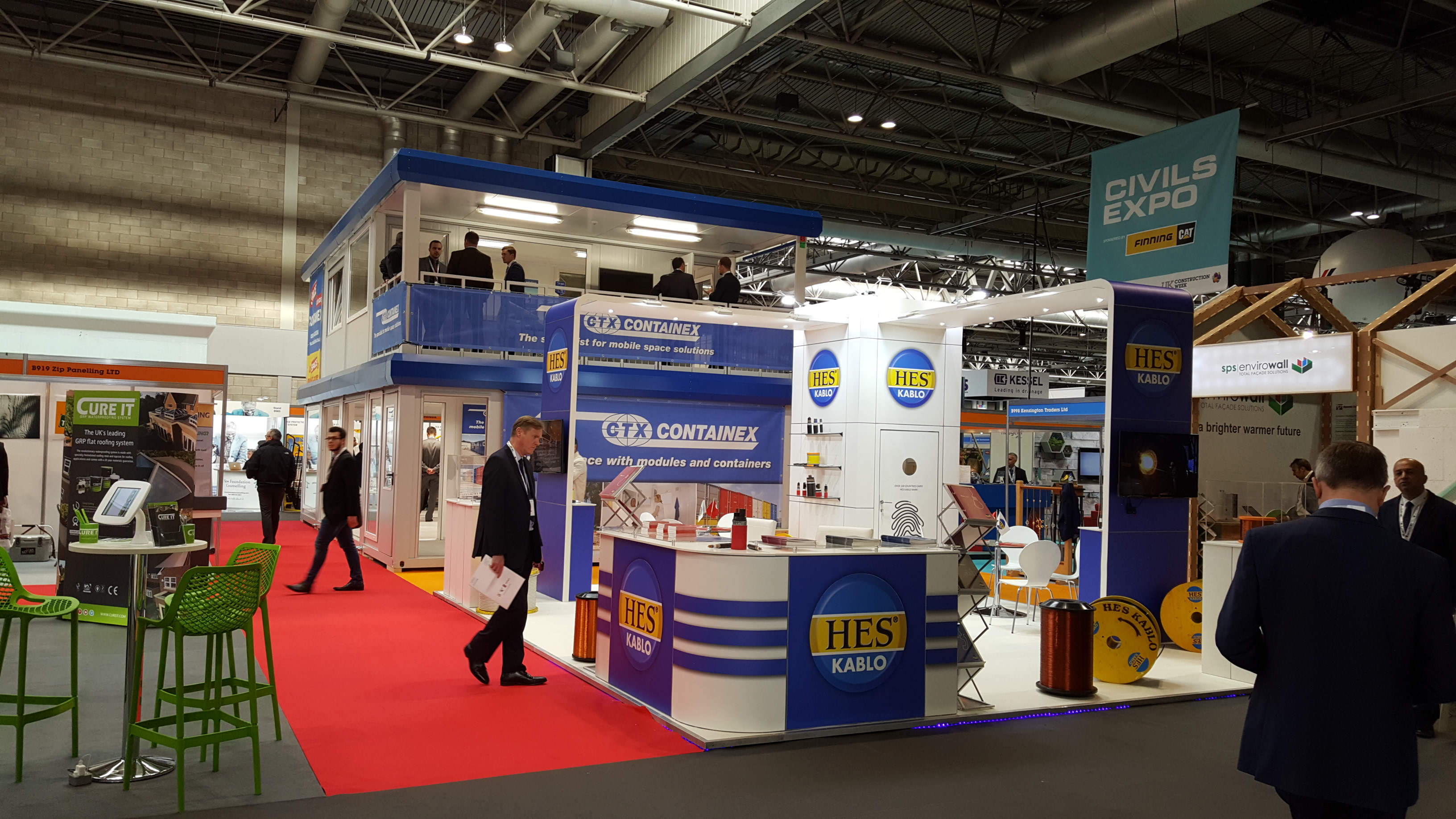 Hes Cable attained Great Interest at UK Construction Week Expo